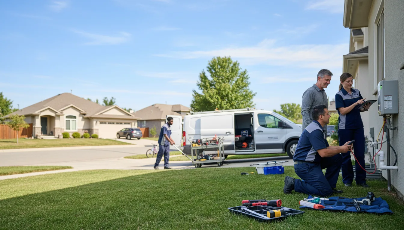 Tankless water heater service in United, PA